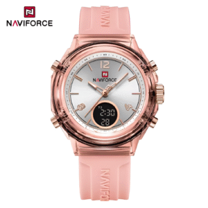 NAVIFORCE Dual Display Quartz Waterproof Luminous Wristwatch