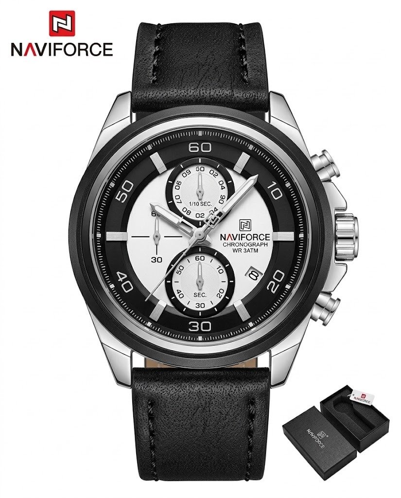 NAVIFORCE Men’s Watch – Bold Sport Edition